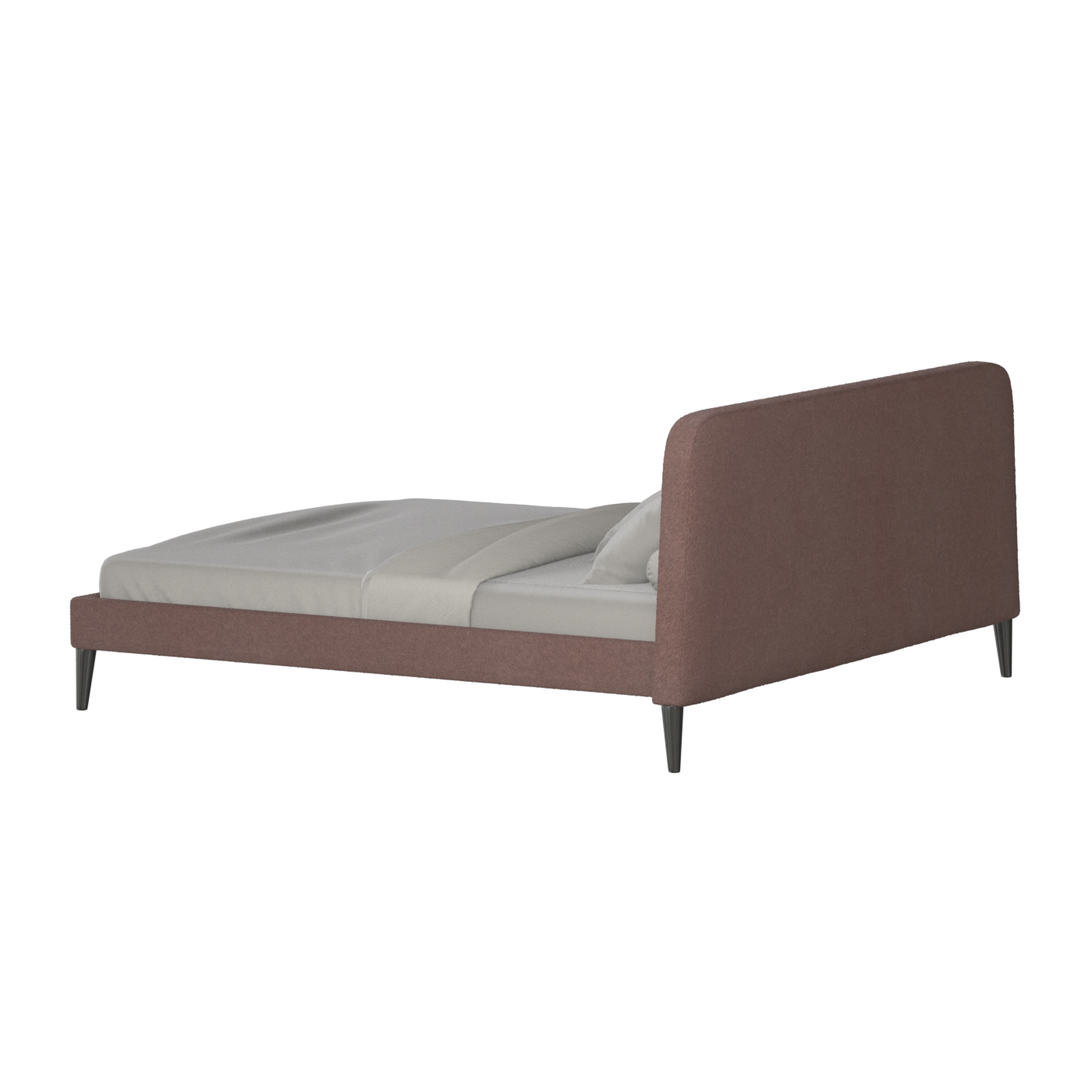 Selma Double Bed with Deep Vertical Tufting