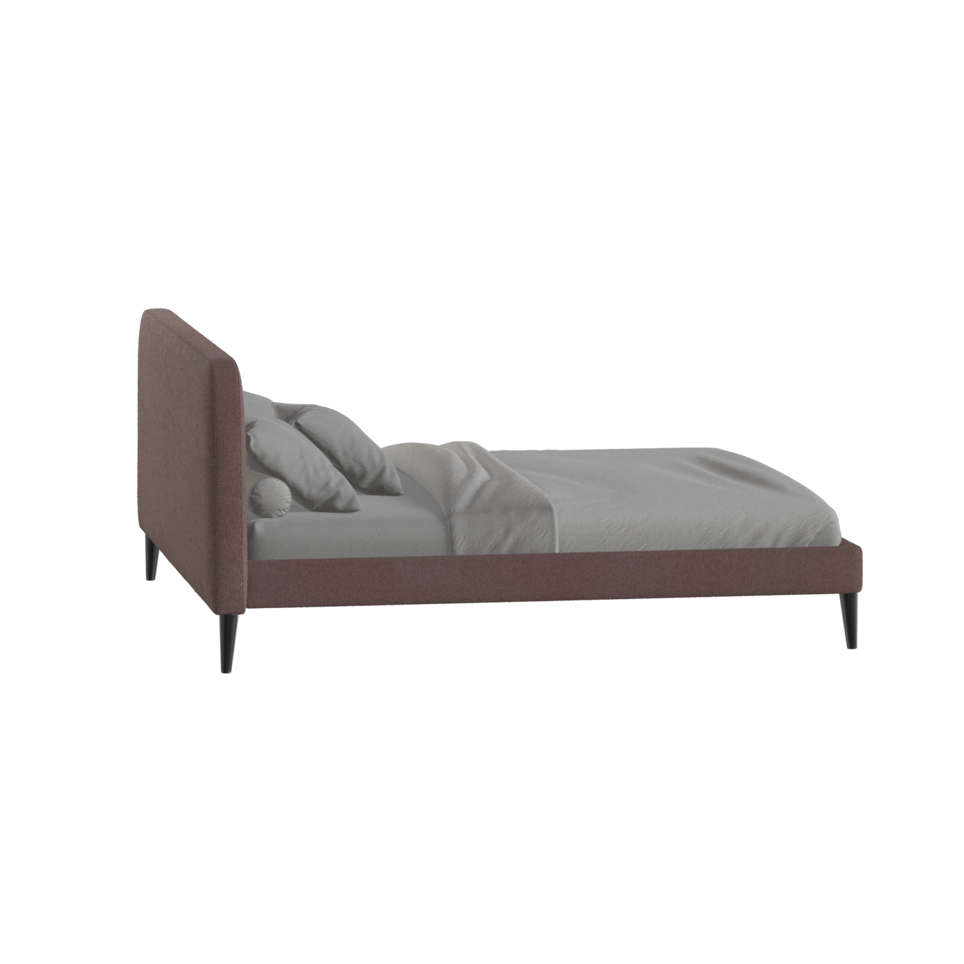 Selma Double Bed with Deep Vertical Tufting
