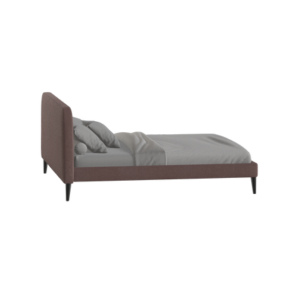 Selma Double Bed with Deep Vertical Tufting