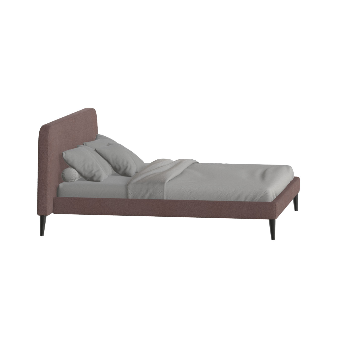 Selma Double Bed with Deep Vertical Tufting