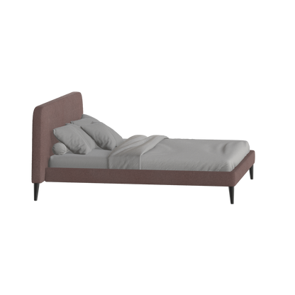 Selma Double Bed with Deep Vertical Tufting