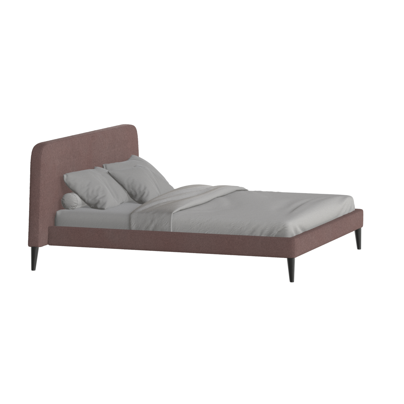 Selma Double Bed with Deep Vertical Tufting
