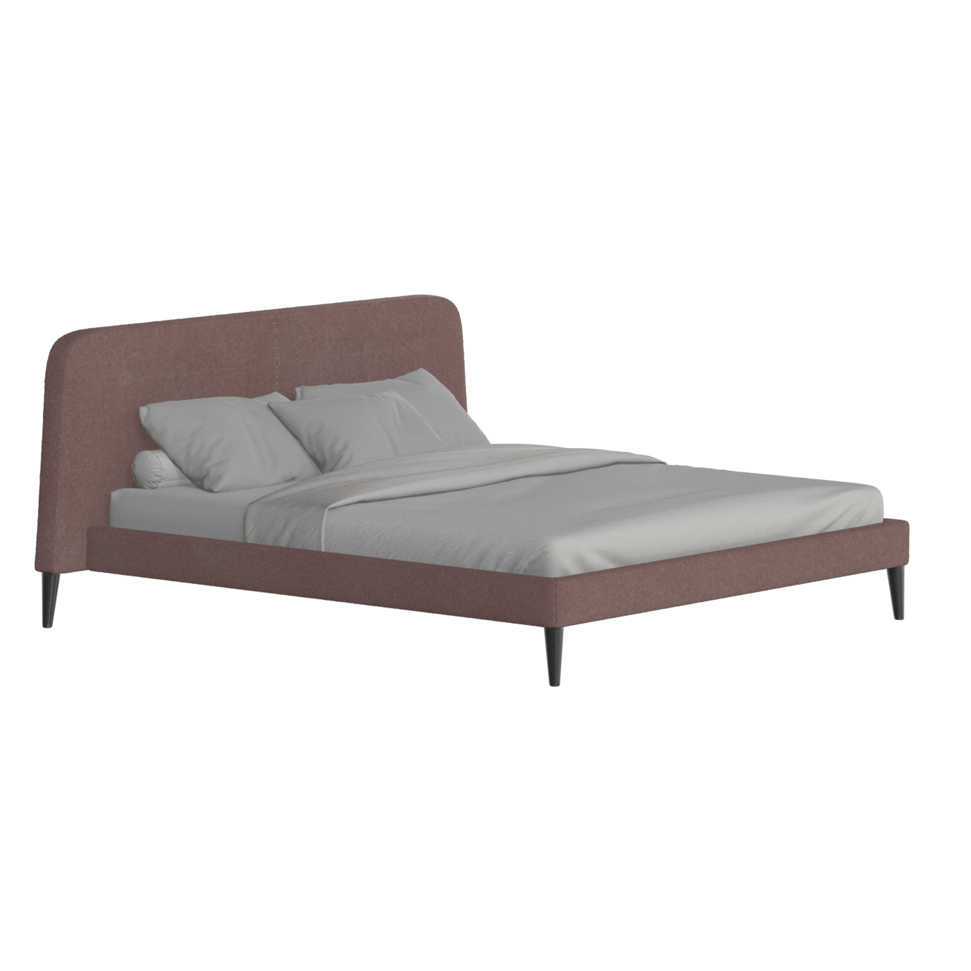 Selma Double Bed with Deep Vertical Tufting
