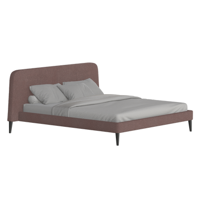 Selma Double Bed with Deep Vertical Tufting