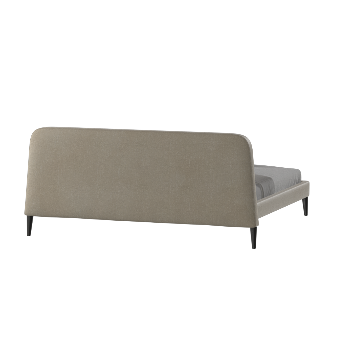 Lit double Selma avec capitonnage vertical profond