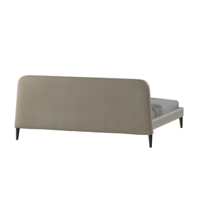 Lit double Selma avec capitonnage vertical profond
