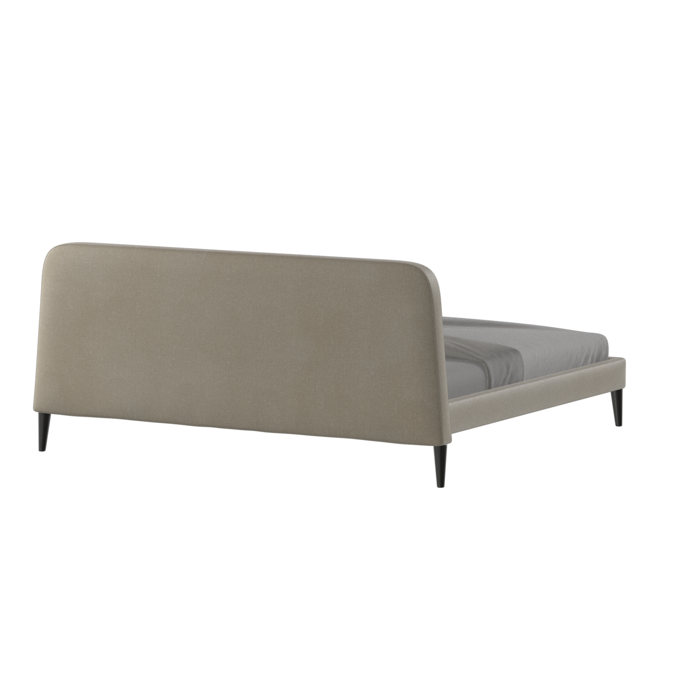 Lit double Selma avec capitonnage vertical profond