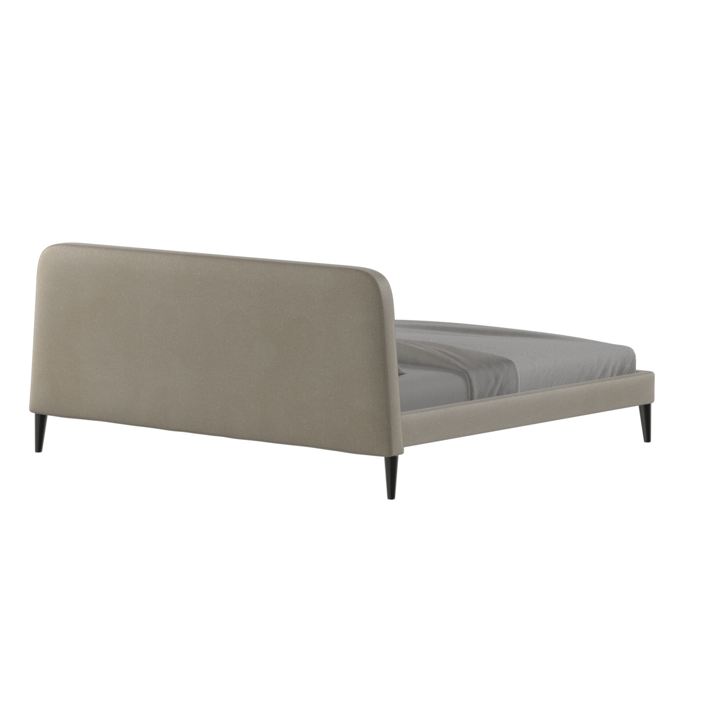 Lit double Selma avec capitonnage vertical profond