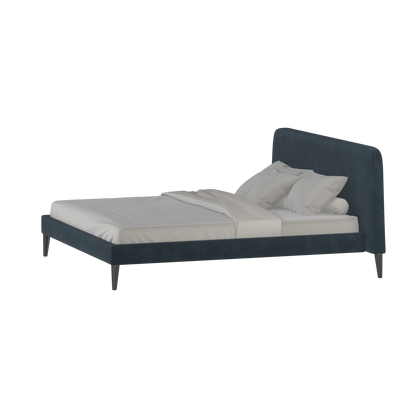 Selma Double Bed with Deep Vertical Tufting