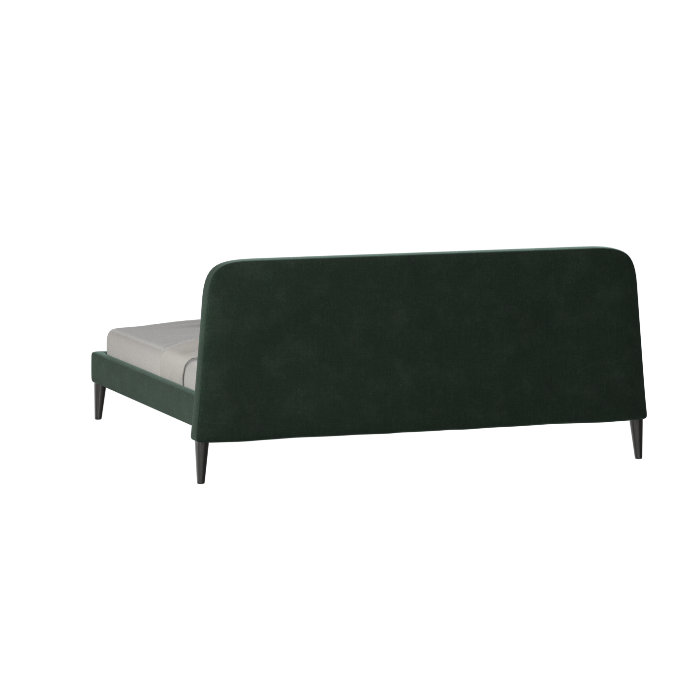 Lit double Selma avec capitonnage vertical profond