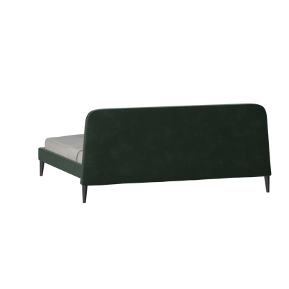 Lit double Selma avec capitonnage vertical profond