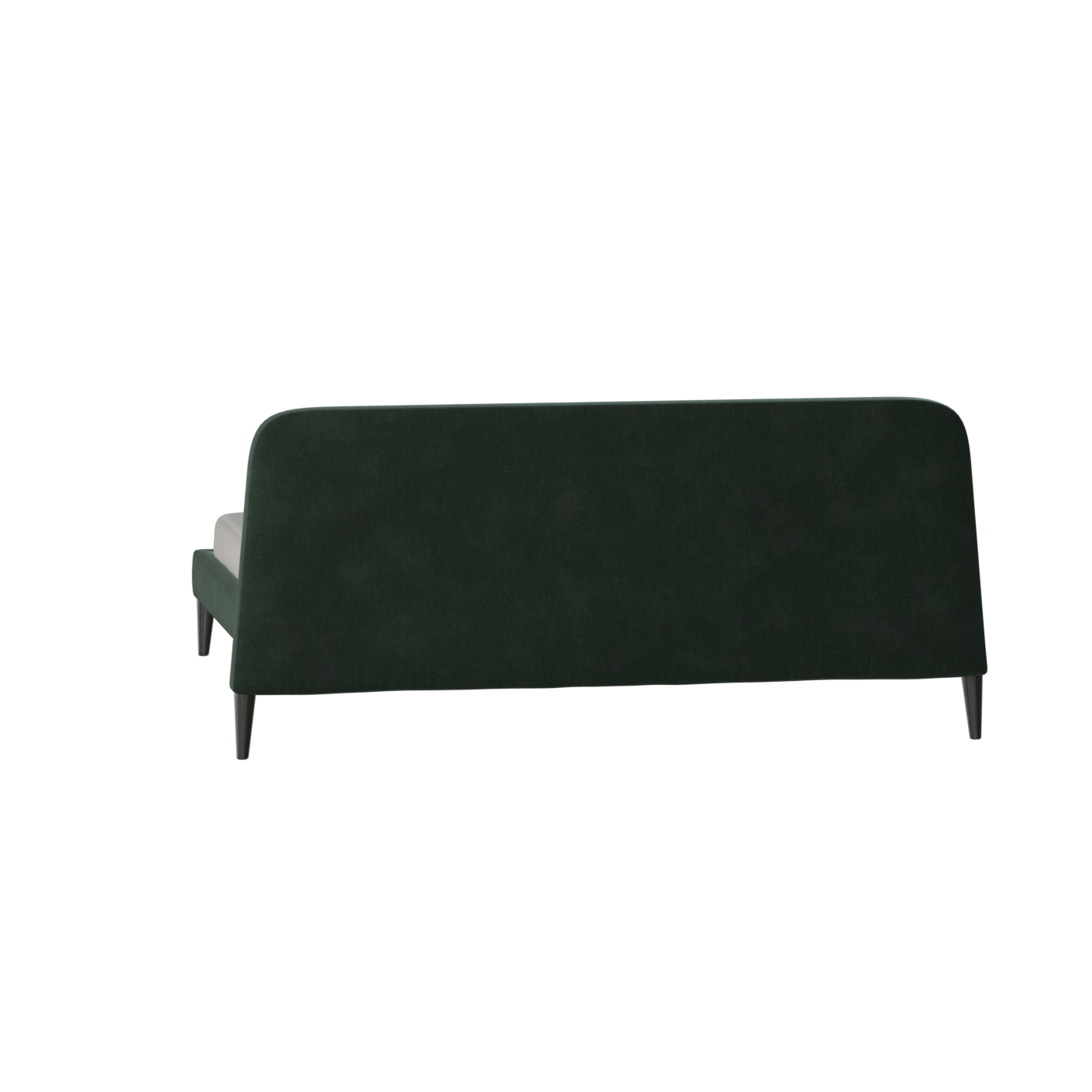 Lit double Selma avec capitonnage vertical profond