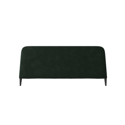 Lit double Selma avec capitonnage vertical profond