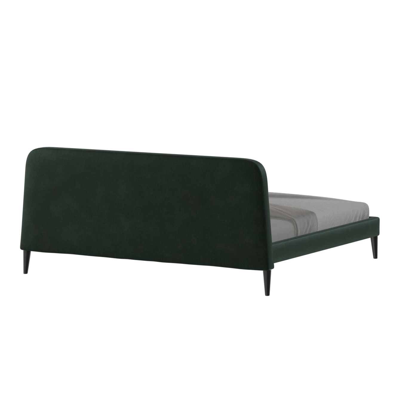 Lit double Selma avec capitonnage vertical profond