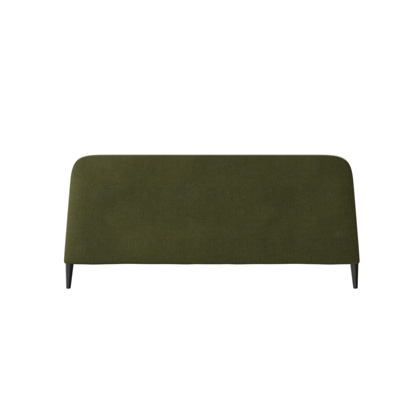 Lit double Selma avec capitonnage vertical profond
