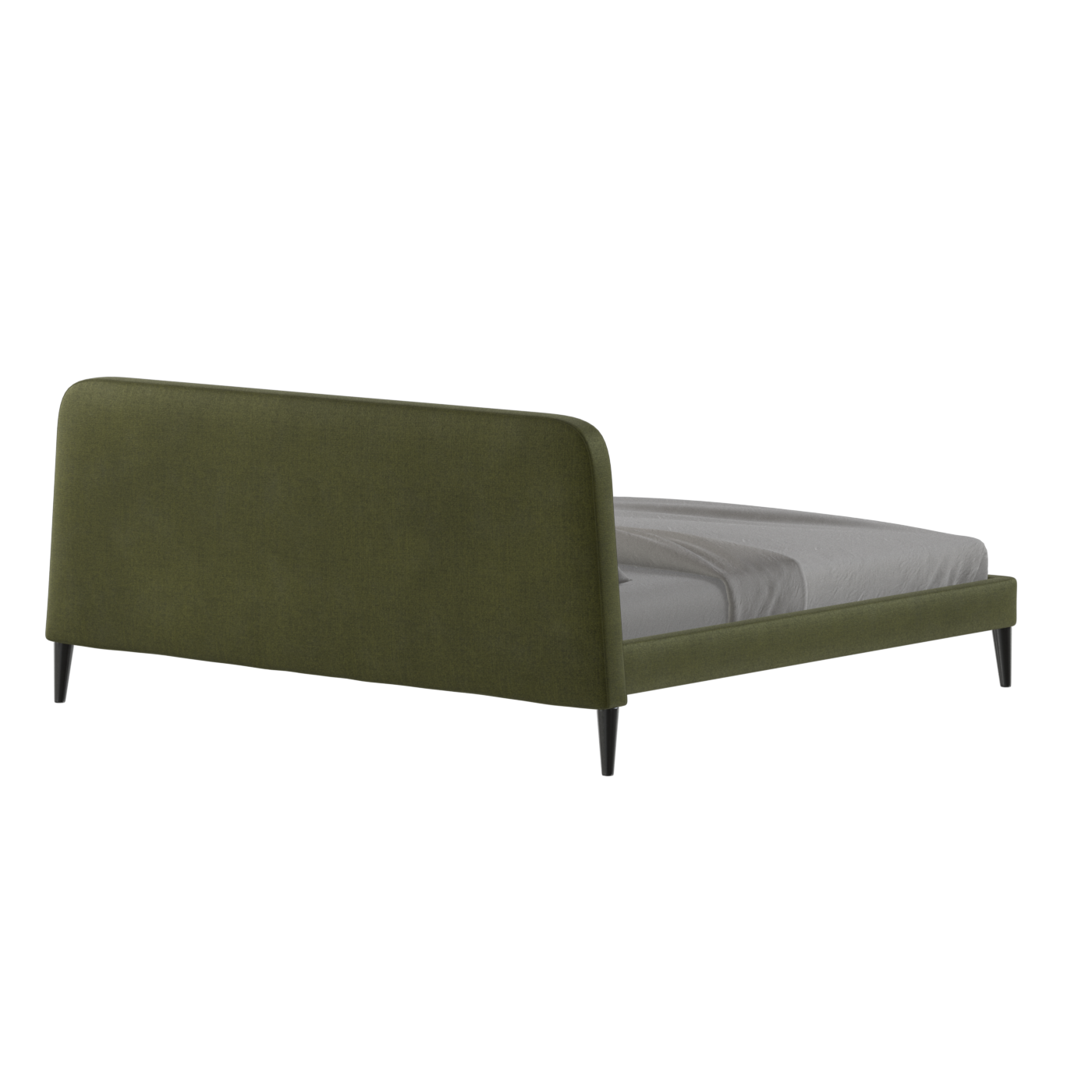 Lit double Selma avec capitonnage vertical profond