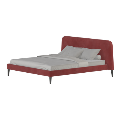 Selma Double Bed with Deep Vertical Tufting
