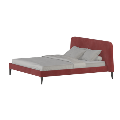 Selma Double Bed with Deep Vertical Tufting