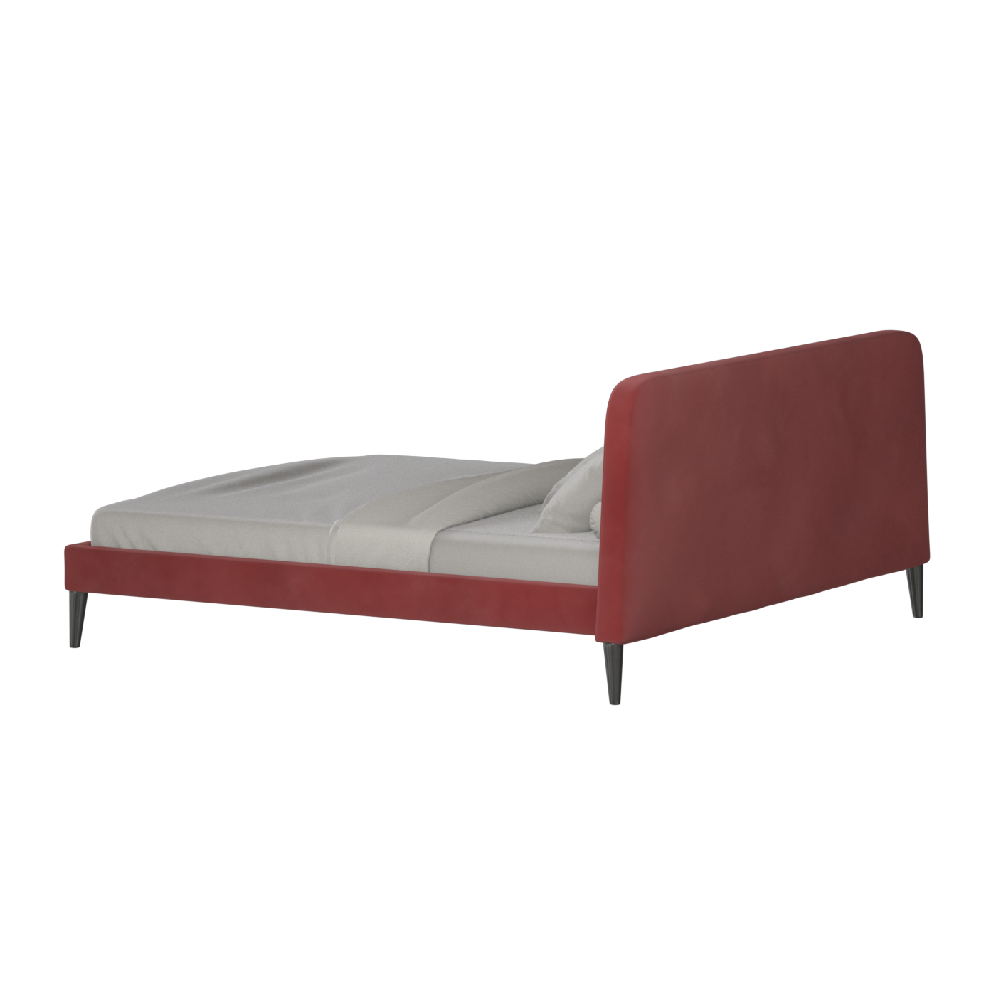 Selma Double Bed with Deep Vertical Tufting