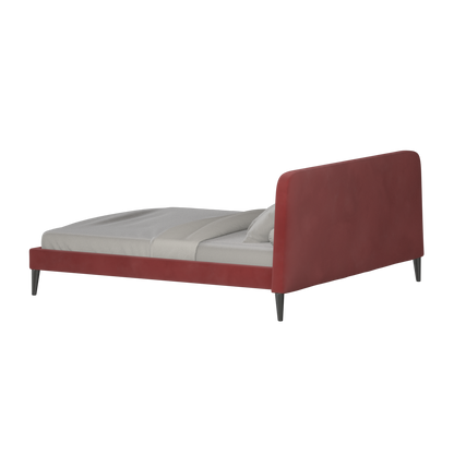 Selma Double Bed with Deep Vertical Tufting