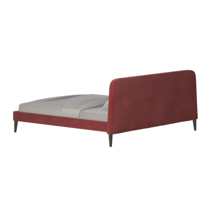 Selma Double Bed with Deep Vertical Tufting