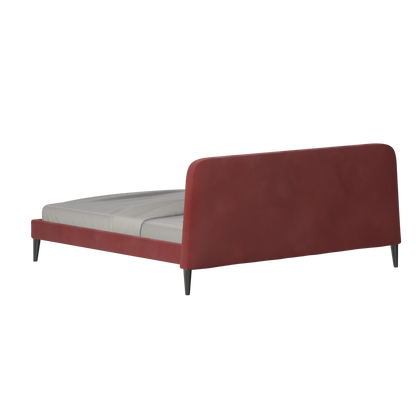 Selma Double Bed with Deep Vertical Tufting