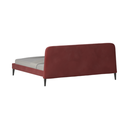 Selma Double Bed with Deep Vertical Tufting