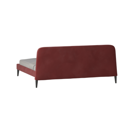 Selma Double Bed with Deep Vertical Tufting