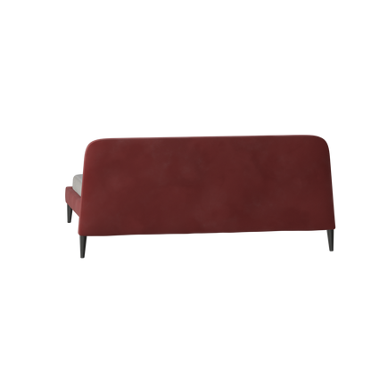 Selma Double Bed with Deep Vertical Tufting