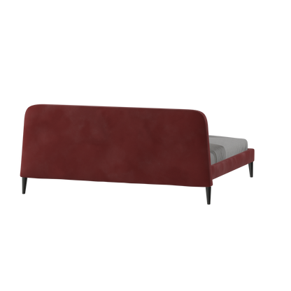 Selma Double Bed with Deep Vertical Tufting