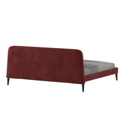 Selma Double Bed with Deep Vertical Tufting