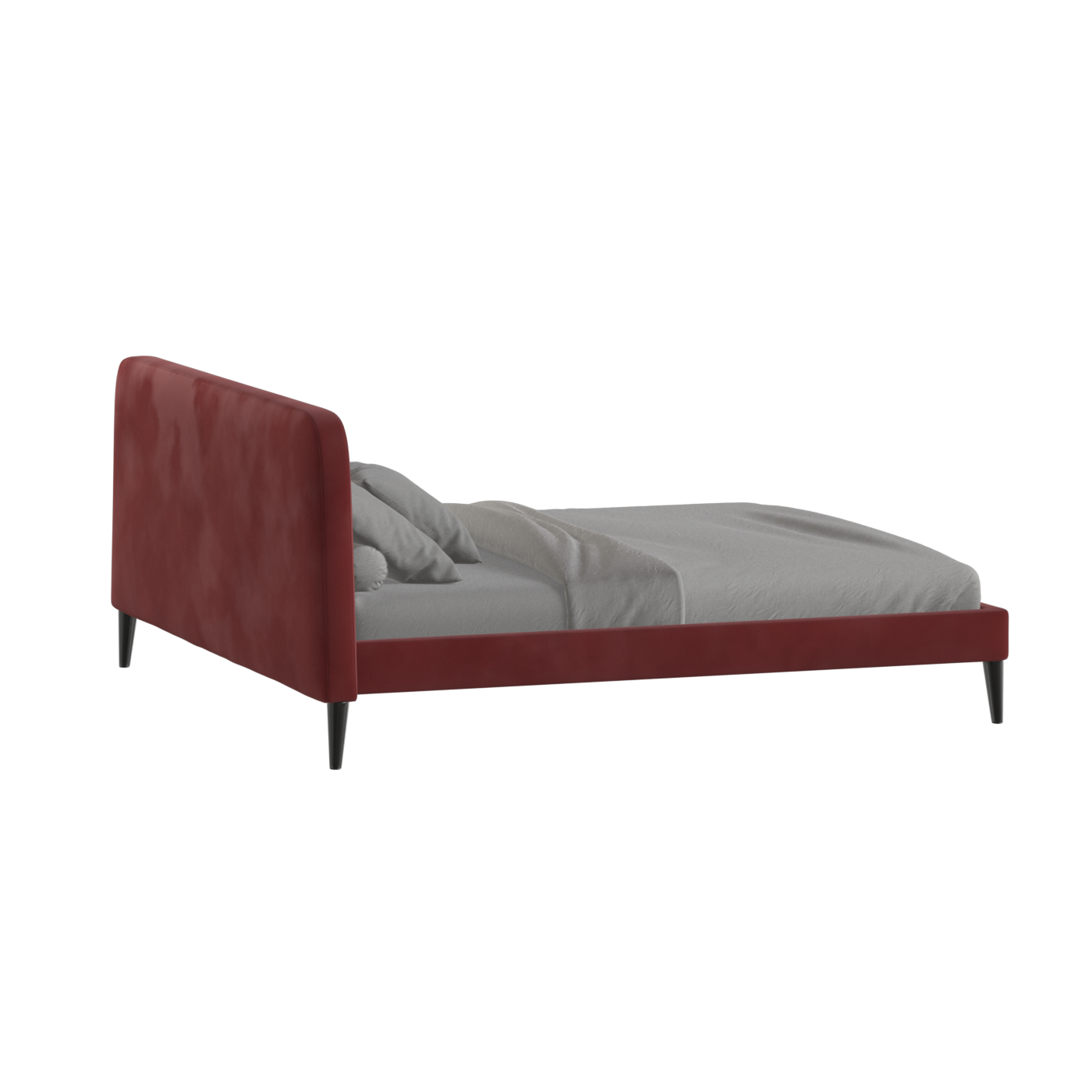 Selma Double Bed with Deep Vertical Tufting