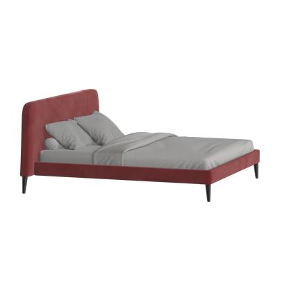 Selma Double Bed with Deep Vertical Tufting