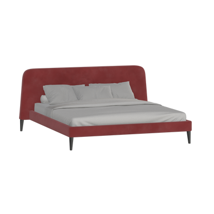 Selma Double Bed with Deep Vertical Tufting