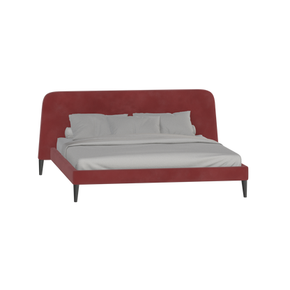 Selma Double Bed with Deep Vertical Tufting