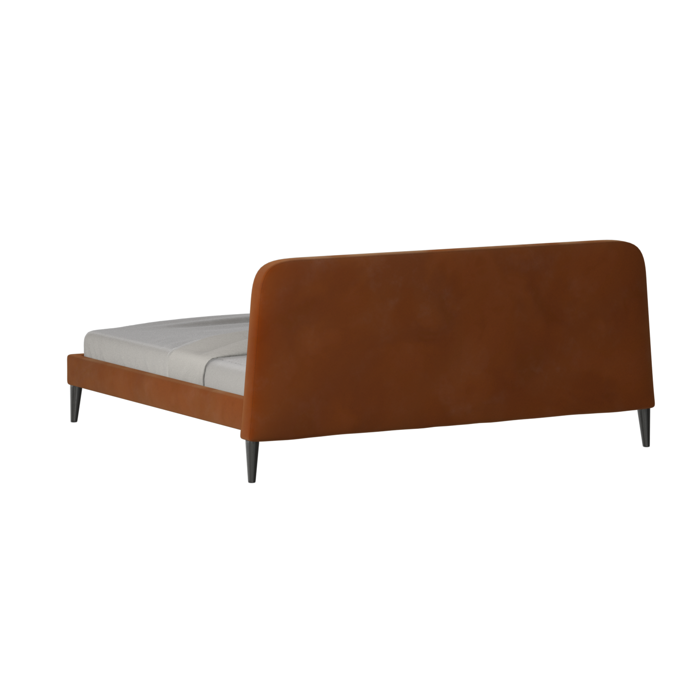 Lit double Selma avec capitonnage vertical profond