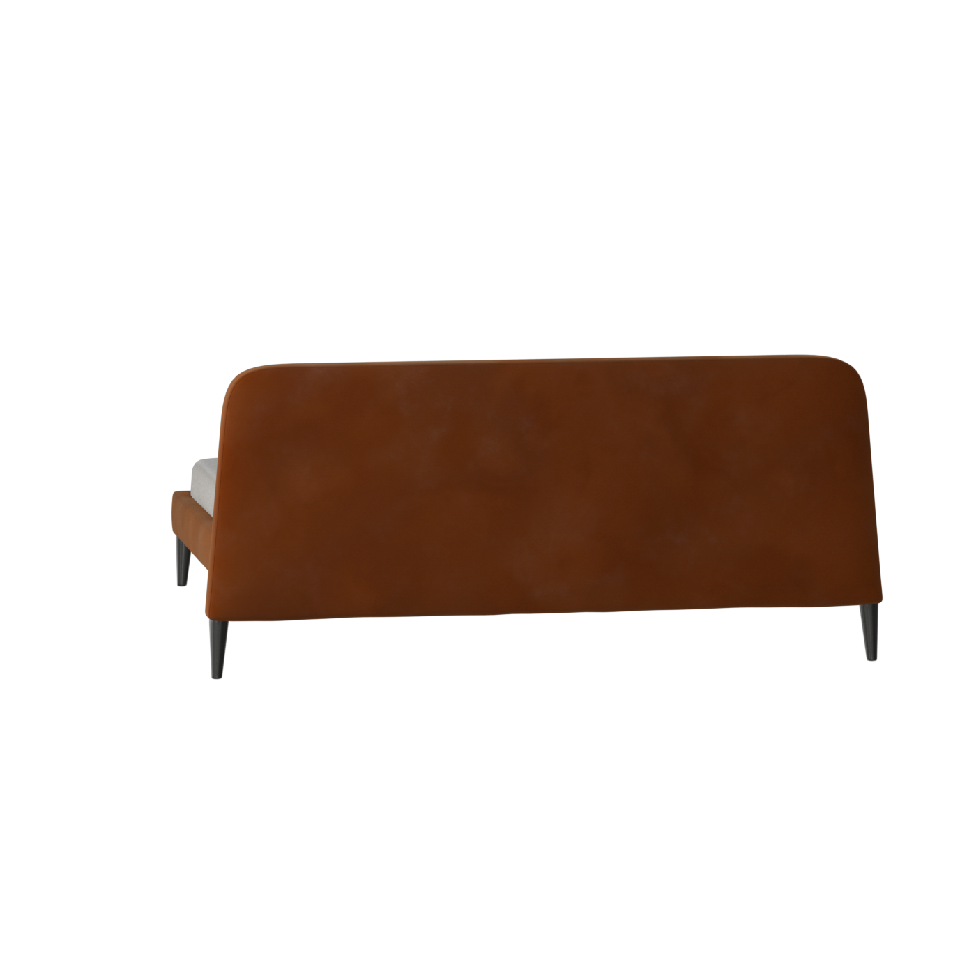 Lit double Selma avec capitonnage vertical profond