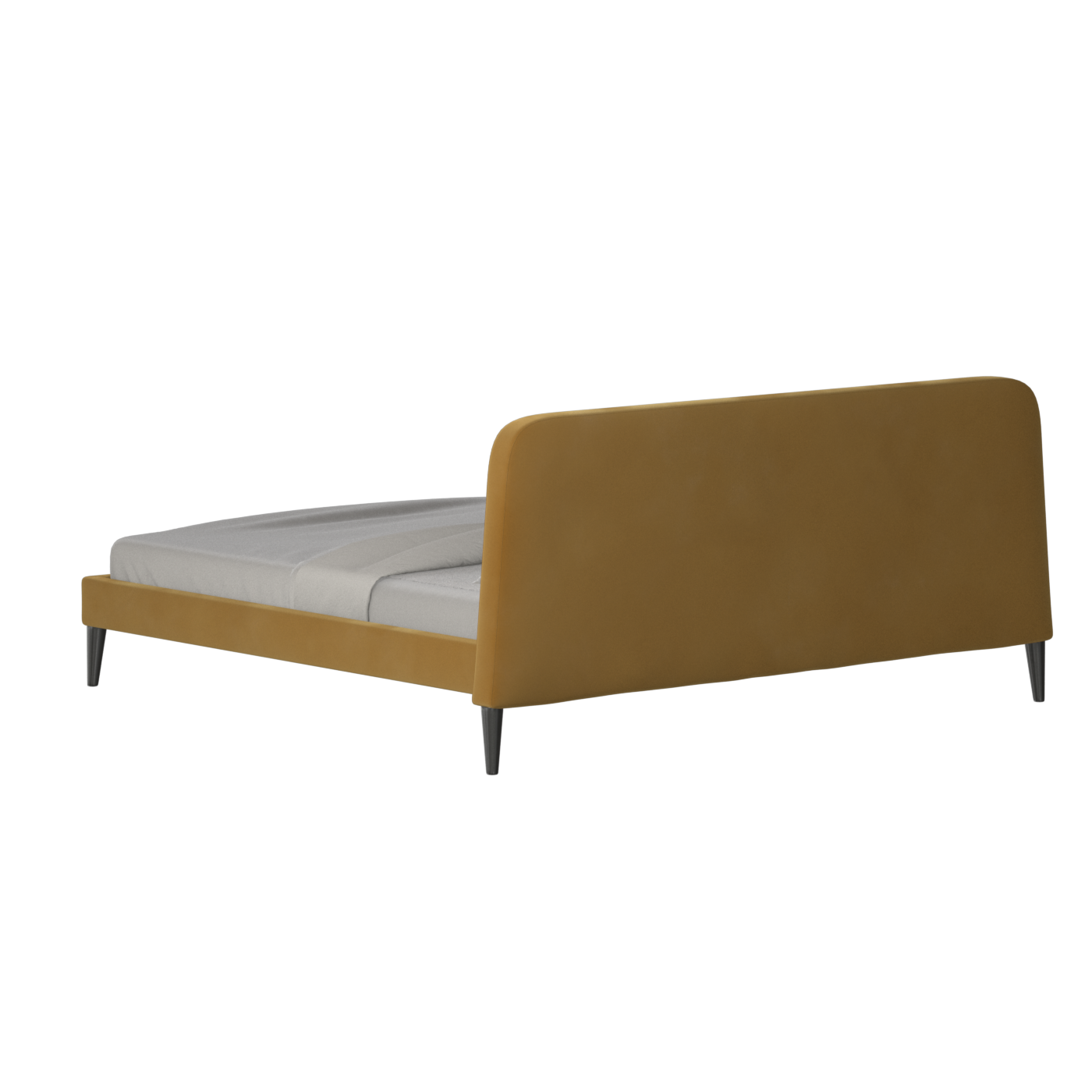 Lit double Selma avec capitonnage vertical profond