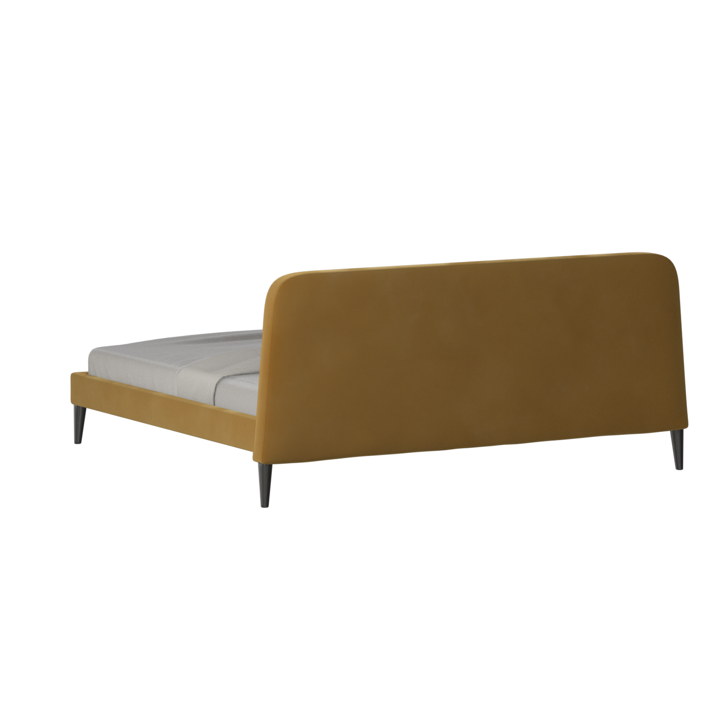 Lit double Selma avec capitonnage vertical profond