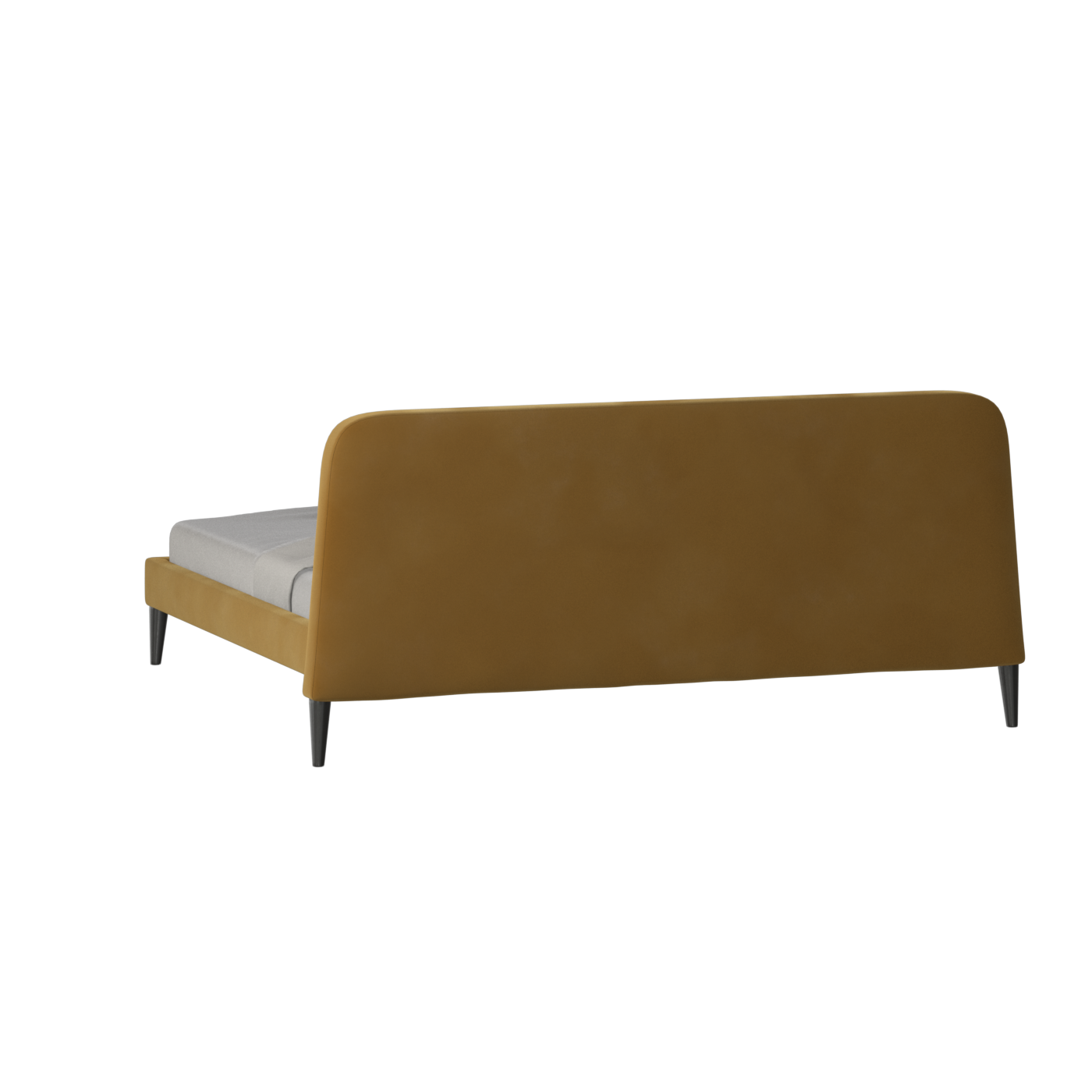 Lit double Selma avec capitonnage vertical profond