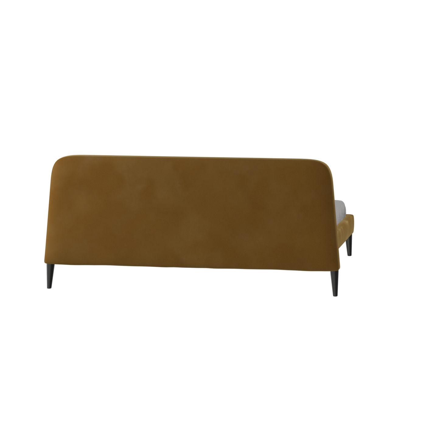 Lit double Selma avec capitonnage vertical profond
