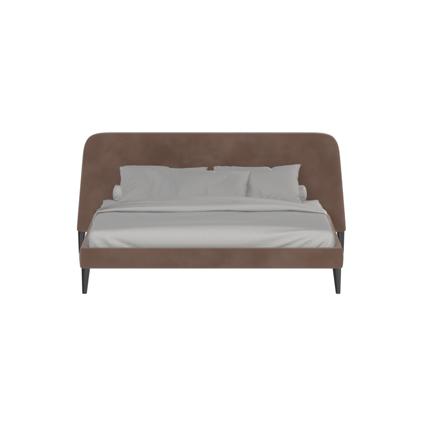 Selma Double Bed with Deep Vertical Tufting