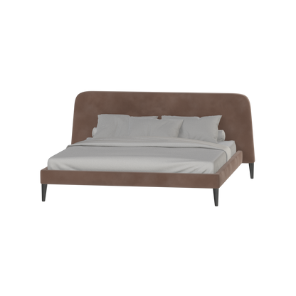 Selma Double Bed with Deep Vertical Tufting