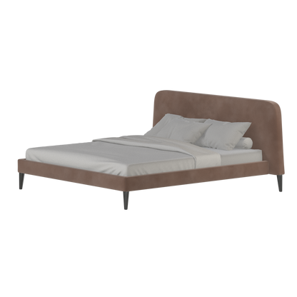 Selma Double Bed with Deep Vertical Tufting