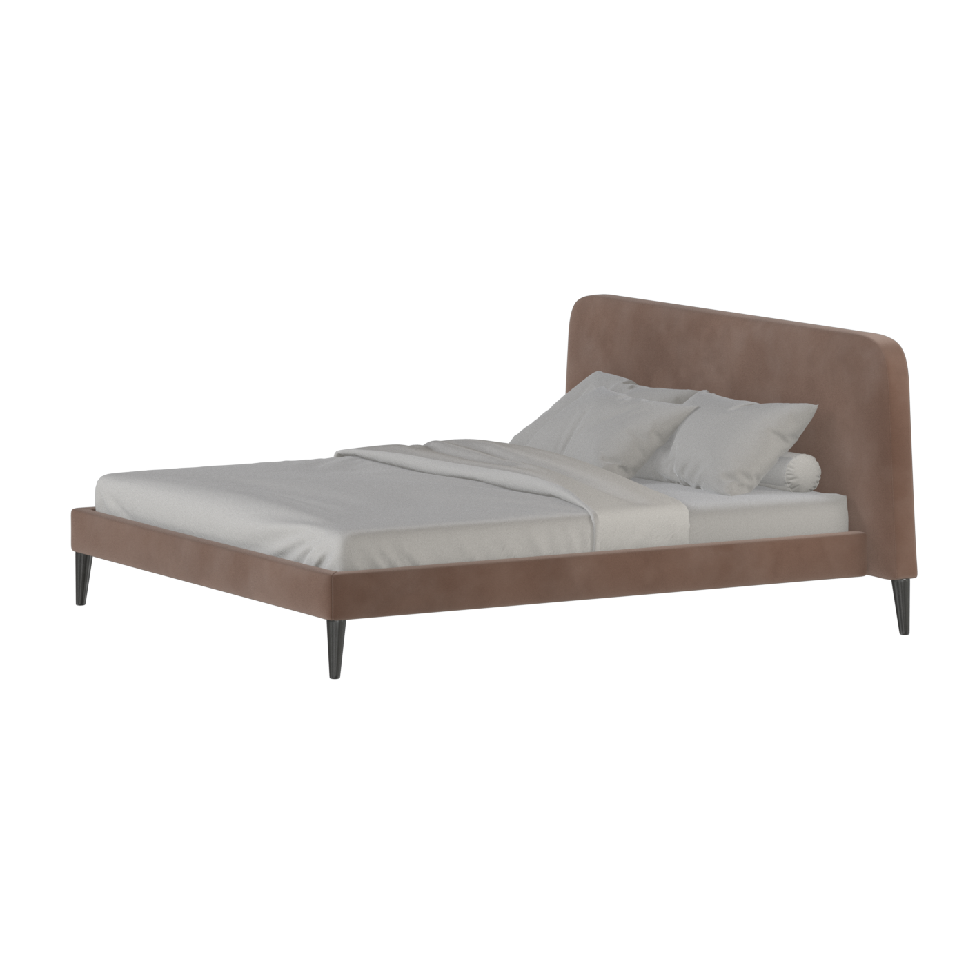Selma Double Bed with Deep Vertical Tufting