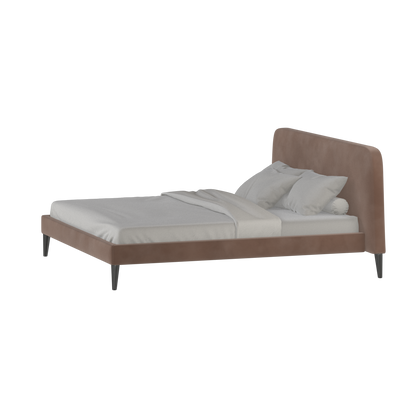 Selma Double Bed with Deep Vertical Tufting