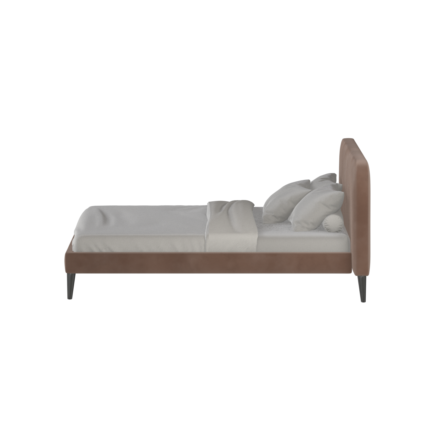 Selma Double Bed with Deep Vertical Tufting