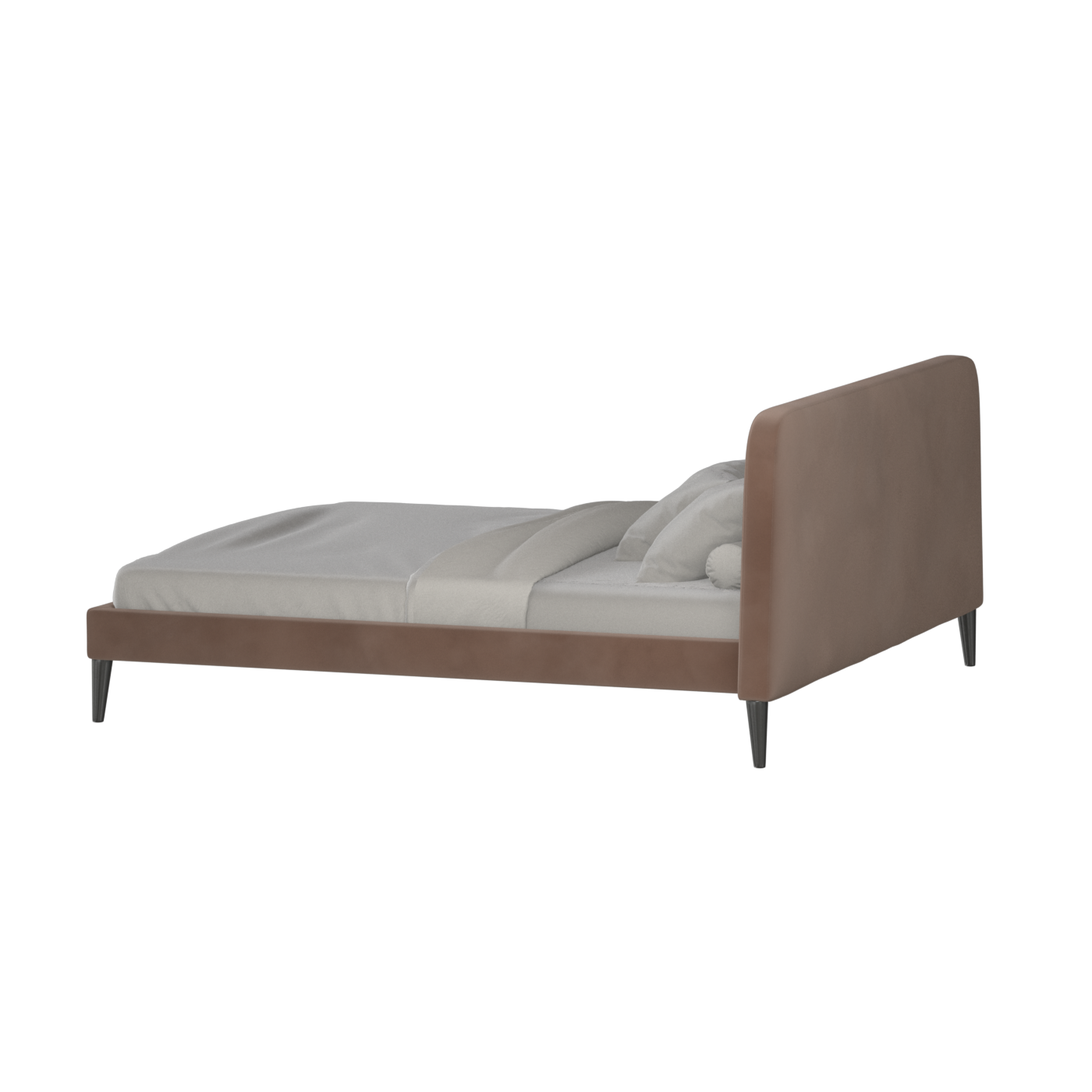 Selma Double Bed with Deep Vertical Tufting