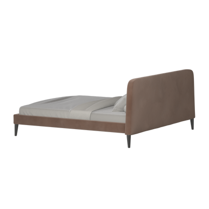 Selma Double Bed with Deep Vertical Tufting
