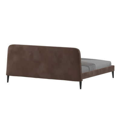 Selma Double Bed with Deep Vertical Tufting